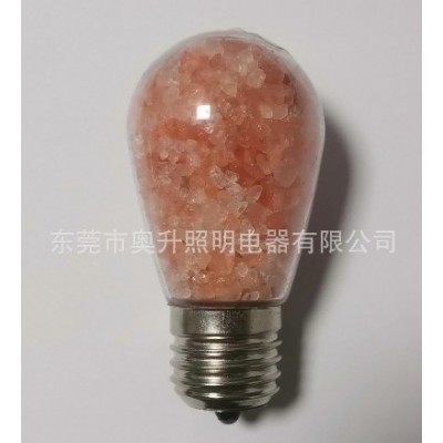 G45 LED水晶盐灯 喜马拉雅LED盐灯泡 火山熔岩盐灯 小夜灯盐晶灯图4