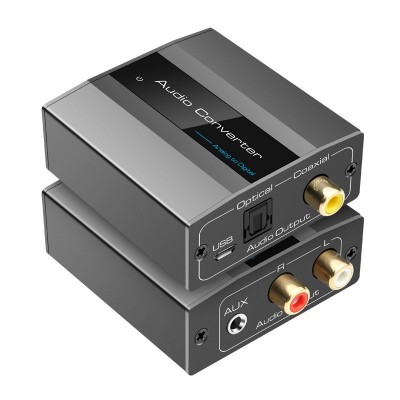 VPFET 3.5转光纤音频转换器模拟转数字音频解码左右声道转同轴图5