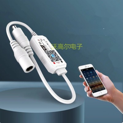 WiFi单色控制器led灯带智能app远程声控灯串单路控制器图5