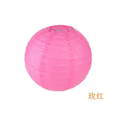 厂家批发纸灯笼春节元宵大红灯笼婚庆装饰儿童绘画DIY手工花灯图4