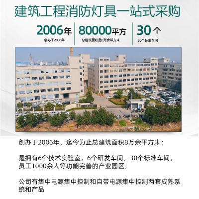 不锈钢应急指示灯大尺寸消防应急指示灯600*200安全疏散指示灯图4