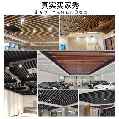 方通斗胆灯铝方通专用灯led单头双头射灯服装店铺商用明装格栅灯图4