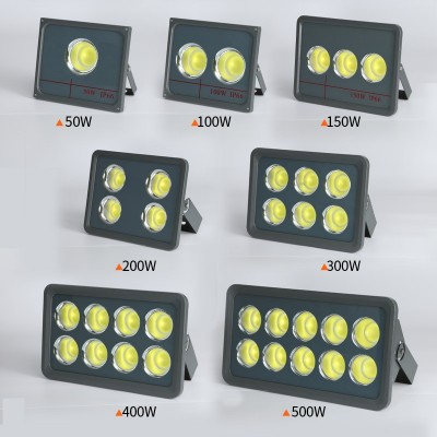 led投光灯超亮球场灯户外防水200W300W400W室外灯射灯600W探照灯图3