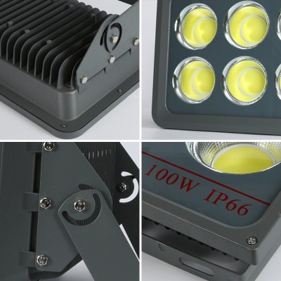 led投光灯超亮球场灯户外防水200W300W400W室外灯射灯600W探照灯图5