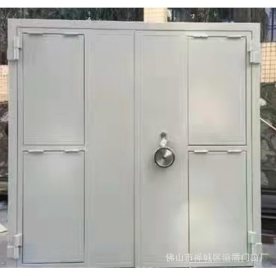 广东佛山加厚安全钢制防火防爆门 消防共公场所防爆窗防弹防泄门图3