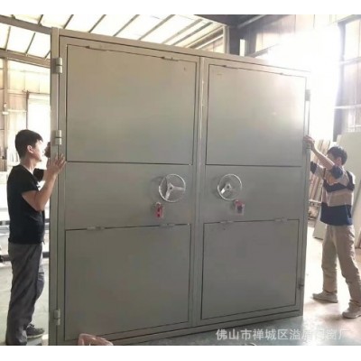 广东佛山加厚安全钢制防火防爆门 消防共公场所防爆窗防弹防泄门图2