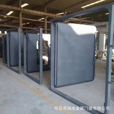 防爆门加厚钢板工业锅炉房密闭抗爆门地下车库钢制密闭防爆门图5