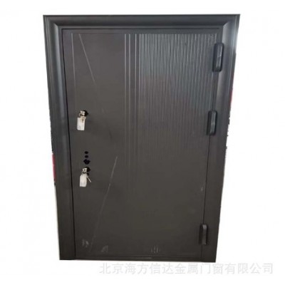 厂家直供批发防火防盗入户门钢木卡门系列系列免费设计安装平开门图5