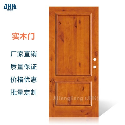 Entry wooden door原木门实木门别墅烤漆门隔音平开门 JHK图5