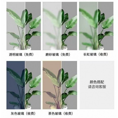 湖北厂家平开门卫生间门现代简约铝合金卧玻璃室门浴室卫生间门定图3