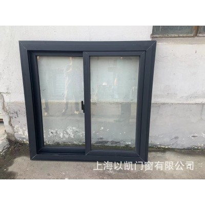 豪华款黑色塑钢推拉窗打包箱塑钢窗(CHAM-BUPVCSW1120)图2