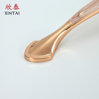 欧式家具门窗五金批发 白琥珀门把手 现代简约橱柜抽屉琥珀拉手图3