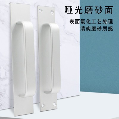 免打孔门把手手柄铝合金门拉手玻璃门窗塑钢阳台门推拉门把手柜门图3