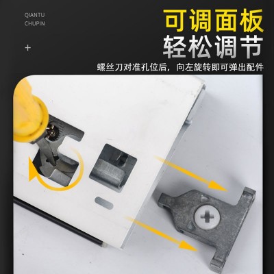 骑马抽屉滑轨镀锌钢板抽屉侧装骑马抽 缓冲阻尼高中低邦抽屉滑轨图3