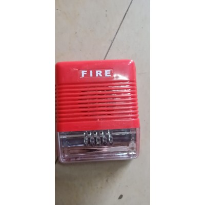 普通消防声光报警器DC12V/24V通电非编码LED火警声光警报图2