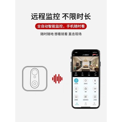 4G无电无网监控器家用便携式无线监控摄像头手机远程夜视高 清室内图5
