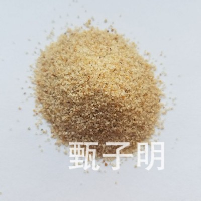 各色铺球场 人造草坪石英砂 现货供应图4