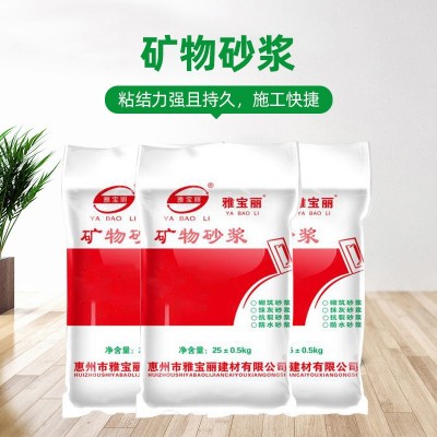 雅宝丽轻质保温砂浆抹灰抗裂防水砂浆建筑外墙修补砂浆YBL -006图2