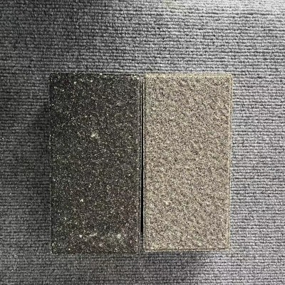 明旭仿石免烧陶瓷透水砖耐磨坚固荔枝面透水砖 适用于园林建设图3