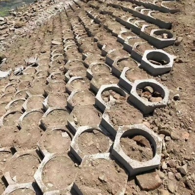 供应河道护坡砖混凝土连锁砌块互锁式工字护坡砖堤挡土公园砌块砖图4