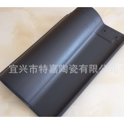 厂家直销 宜兴琉璃瓦 欧式别墅瓦 罗曼瓦S瓦 陶土屋面瓦 陶瓷屋面图5