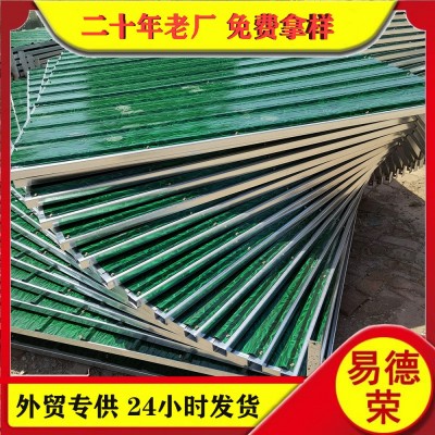 围挡彩钢瓦镀锌围挡板施工隔离临时围栏绿色小草围挡铁皮围栏图2