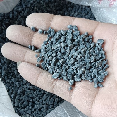 黑色砾石枯山水造景铺路水磨石地面专用石子颗粒胶粘石水洗小石头图4