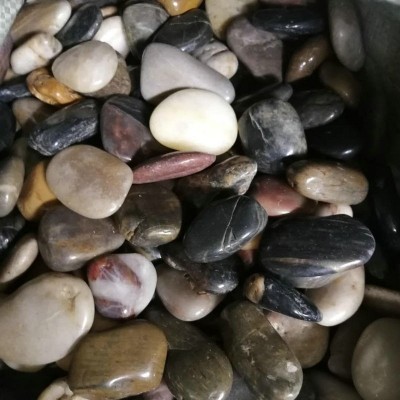彩色鹅卵石精品 黑色南京雨花石批发 沙石卵石图3