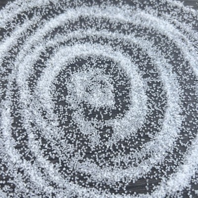 圆粒质感砂白色圆粒石英砂半透圆粒砂透明石英砂彩砂儿童娱乐净水图4