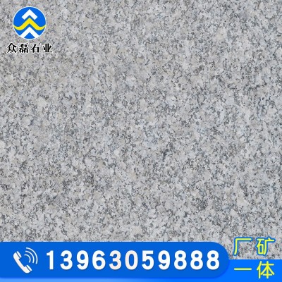 花岗岩石芝麻灰火烧面石材 户外广场道路地铺砖青石烧麻面工程板图3