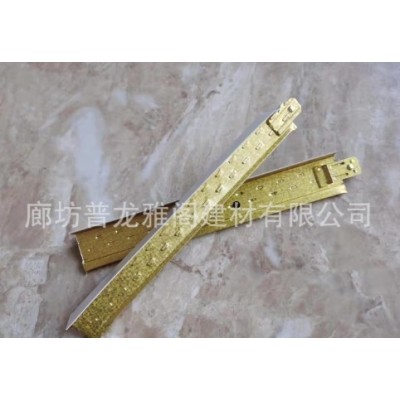 金色贯通烤漆龙骨金色彩色吊顶副龙骨主龙骨厂家直销全国发货图3