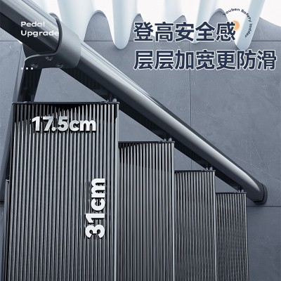 佑本铝合金梯子家用折叠伸缩人字梯多功能室内加厚四步五步小楼梯图2
