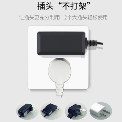 面板白色家用三孔USB插座16A暗装墙壁5孔插座86五孔插 座开关插座图3