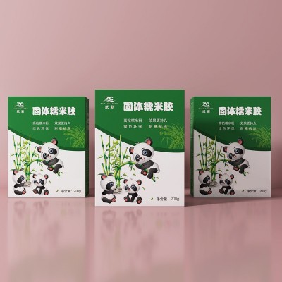 小熊猫环保无味糯米胶墙纸墙布专用基膜图5