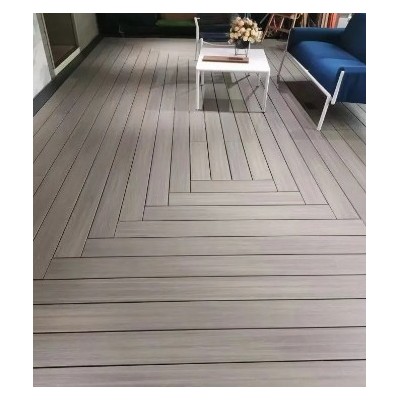 爱瑞德 源头供应园林工程塑木地板 140*25木塑地板 专用木塑材料图5