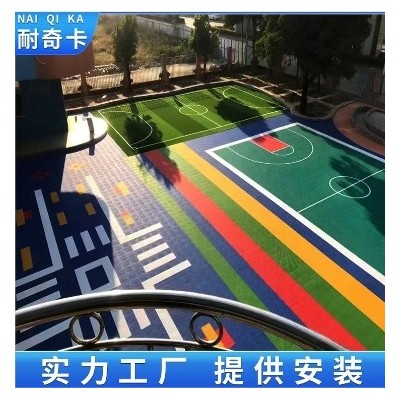 批发球场PVC打底专用款悬浮地板篮球场运动地板找平专用抗压地垫图5