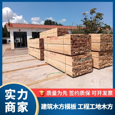 花旗松建筑工地木方松木支模2米规格尺寸材质4x6铁杉白松澳松木方图3