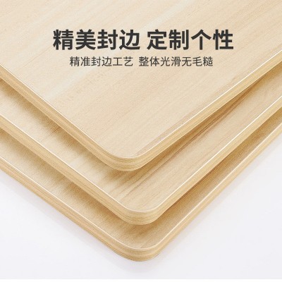 厂家直销多种花色尺寸造型全屋家具刨花颗粒多层中密度纤维木板材图2