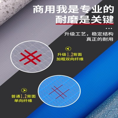 批发pvc塑料商用塑胶地板家用水泥地自粘地板贴地胶地板革地板胶图3