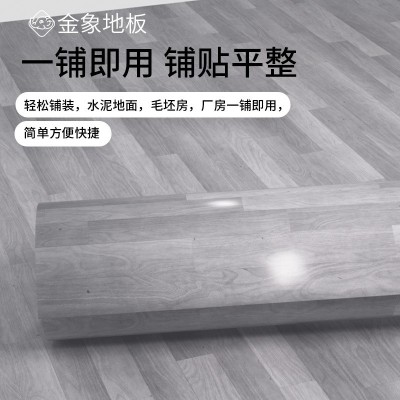 批发金象pvc塑胶地板贴地胶家用耐磨防水瓷砖客厅加厚地贴ins网红图4