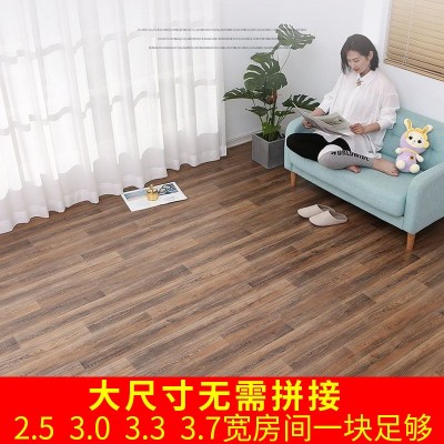 批发pvc地板革家用商用耐磨自粘工程革3米宽地板革水泥地专用加厚图3