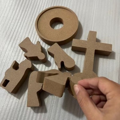 金华工厂密度板雕刻中纤板加工高中密度异形切割倒角CNC数控图2