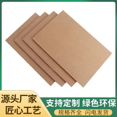 厂家批发中密度板纤维板2-25mmMDF级可裁切贴纸单双面三聚氰胺板