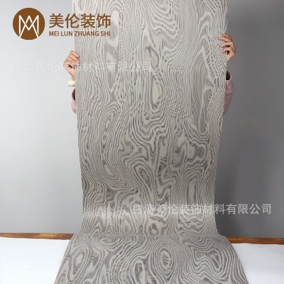 高端时尚 手工贴皮 装修装饰 行云流水1926 科技木皮图4