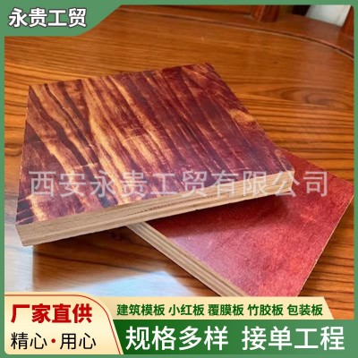 厂家供应薄帘 厚帘建筑桥梁竹胶板 1220*2440cm竹皮大板小板图3