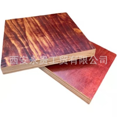 建筑桥梁用竹胶板批发 多层木工板小红板 西安供应小红板厂家图5