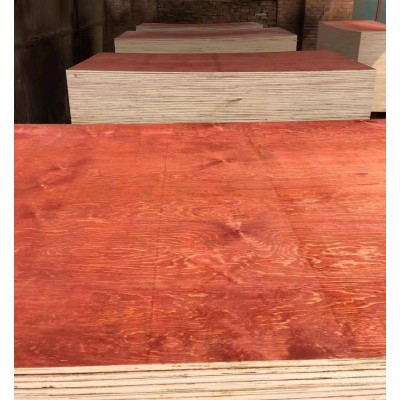 批发胶合板模板建筑清水板工地红板建筑工程用建筑木模板图2