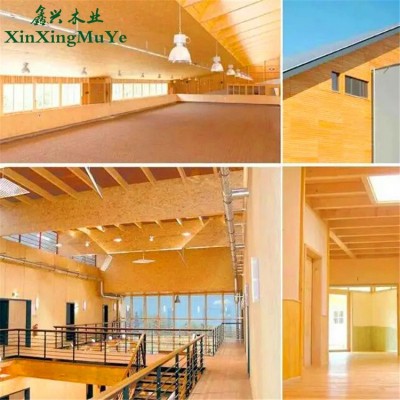 原木木材板材原木木方出售供应小木屋装修装饰板材 OSB欧松板 定图2