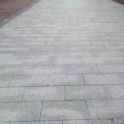 花岗岩中国黑芝麻灰芝麻白路沿石荔枝面黄锈石芝麻黑哑光面火烧面图3