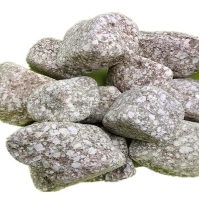 厂家水处理麦饭石2-5颗粒 一面切麦饭石双面切乱型滚石大毛石批发图5